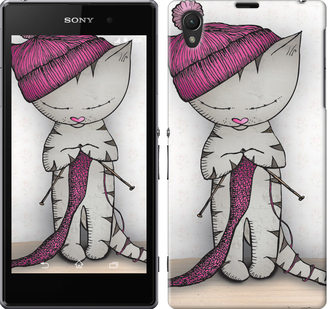 

Чохол Кішка рукодільниця на Sony Xperia Z1 C6902 584276