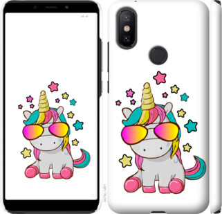 

Чехол Единорог в очках для Xiaomi Mi A2 911822