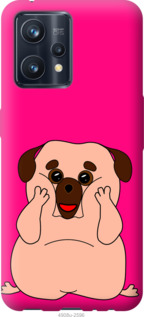 

Чехол Весёлый мопс для Realme 9 4G 1383197