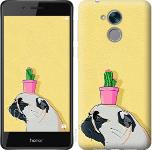 

Чохол Мопс з кактусом на Huawei Honor 6C Pro 795773