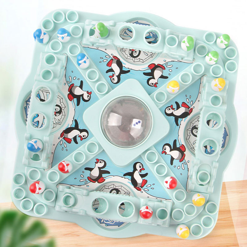 Фото Настольная интерактивная игра Ummi 707-36 Pop N Drop Penguins Game (Blue) в магазине vchehle.ua