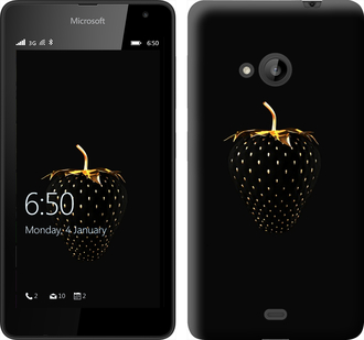 

Чехол Черная клубника для Microsoft Lumia 535 98042