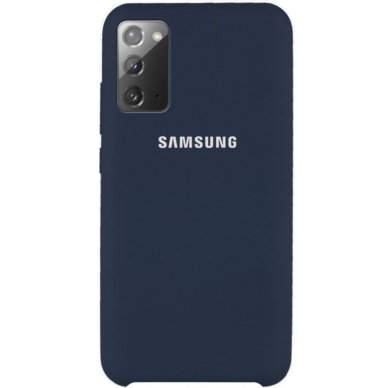 

Чехол Silicone Cover (AAA) для Samsung Galaxy Note 20 (Синий / Midnight blue) 927817