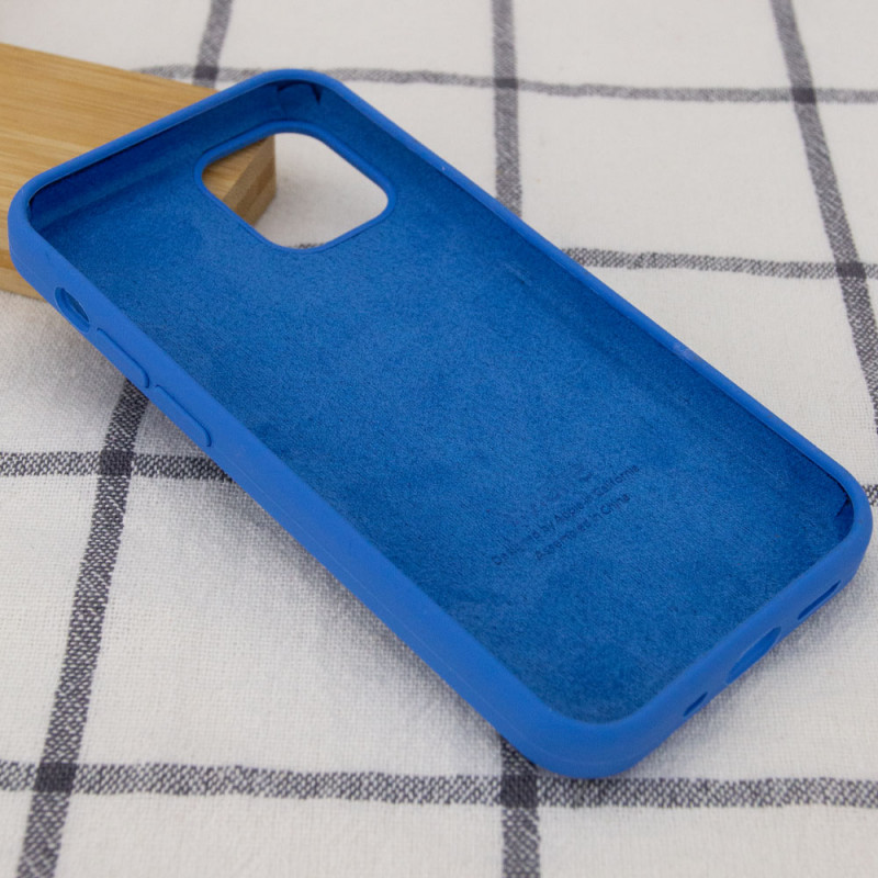 Фото Чехол Silicone Case Full Protective (AA) для Apple iPhone 14 Pro (6.1") (Синий / Royal blue) в магазине vchehle.ua