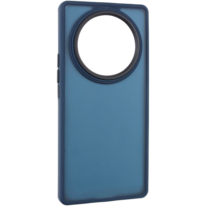 Чехол TPU+PC Lyon Frosted для Xiaomi Redmi Note 14 Pro 4G (Deep Navy)