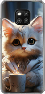 Чохол White cat на Huawei Mate 20 Pro