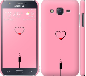 

Чехол Подзарядка сердца1 для Samsung Galaxy J5 (2015) J500H 730052