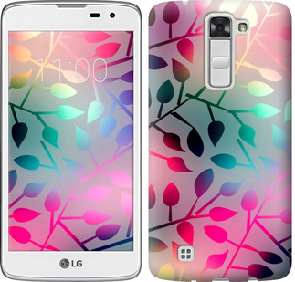 

Чехол Листья для LG K8 K350E 626286