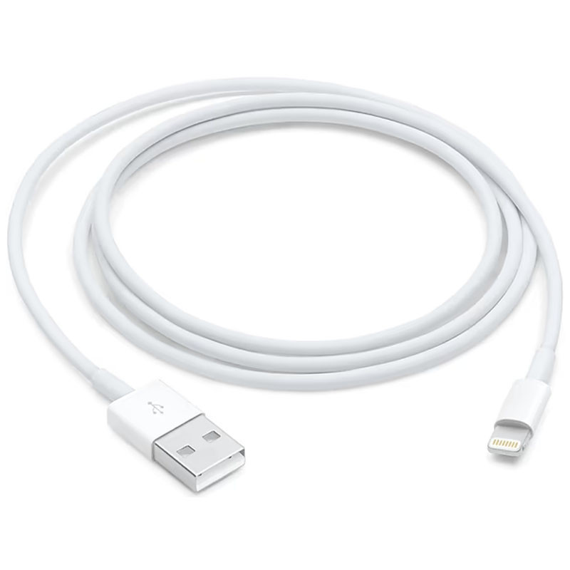 Фото Дата кабель Apple Lightning to USB 2m (Original) (MD819ZM/A) (Белый) на vchehle.ua