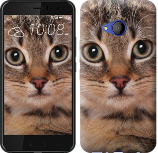 

Чехол Полосатый котик для HTC U11 Life 655412