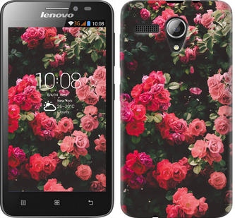 

Чохол Кущ з трояндами на Lenovo A606 639206
