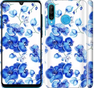 

Чохол Блакитні орхідеї на Huawei P30 Lite 725240