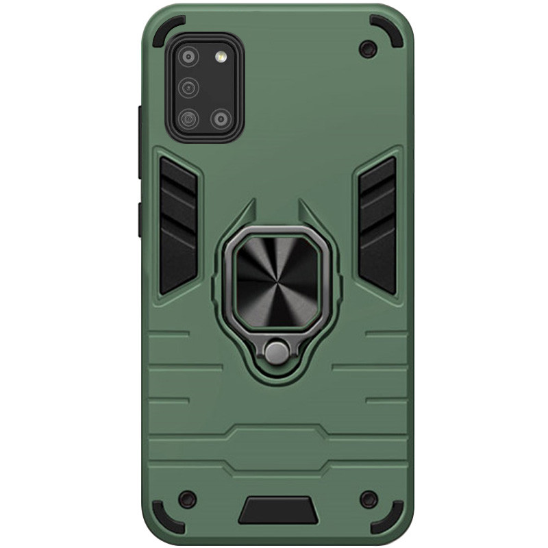 

Ударопрочный чехол Transformer Ring for Magnet для Samsung Galaxy A31 (Зеленый / Green) 1146913