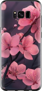 Чохол Пурпурна сакура на Samsung Galaxy S8