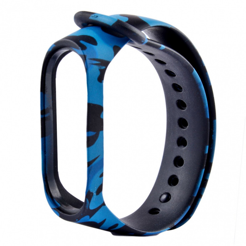 

Ремешок Khaki для Xiaomi Mi Band 3/4 (Синий) 708609