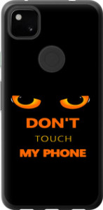Чохол Don't touch the phone на Google Pixel 4A