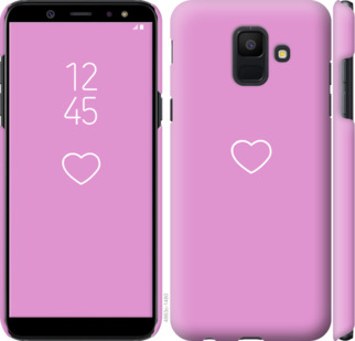 

Чехол Сердце 2 для Samsung Galaxy A6 2018 912162