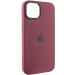 Чохол Silicone Case Metal Buttons (AA) на Apple iPhone 12 Pro Max (6.7") (Бордовий / Plum)
