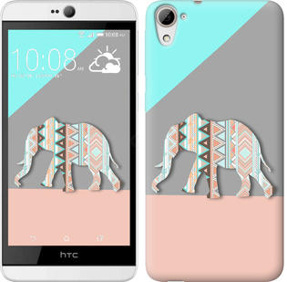 

Чехол Узорчатый слон для HTC Desire 826 dual sim 224619