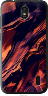 

Чехол Черно-оранжевая абстракция для Huawei Ascend Y625 1404830