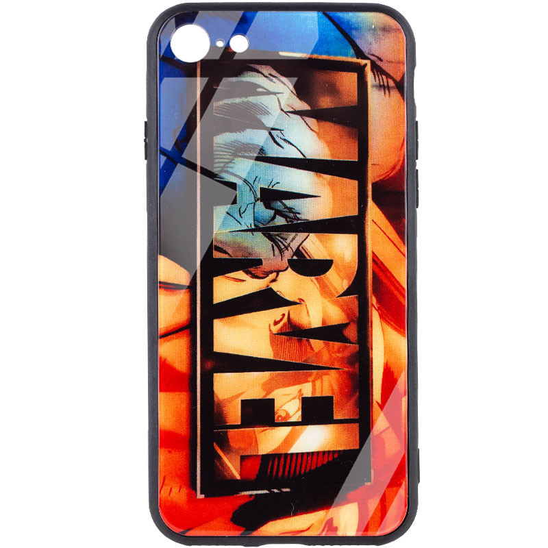 TPU+Glass чехол Diversity для Apple iPhone 7 / 8 / SE (2020) (4.7") (Marvel)