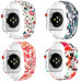 Уценка Силиконовый ремешок с рисунком для Apple Watch 38/40/41/42mm(ser.10)
