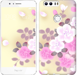 

Чехол Японские цветы для Huawei Honor 8 Pro 579070