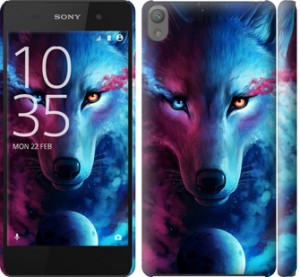 Чохол Арт-вовк на Sony Xperia E5 F3311