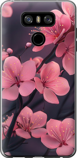 Чохол Пурпурна сакура на LG G6
