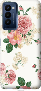 

Чехол цветочные обои v1 для Tecno Camon 18p CH7n 1383031