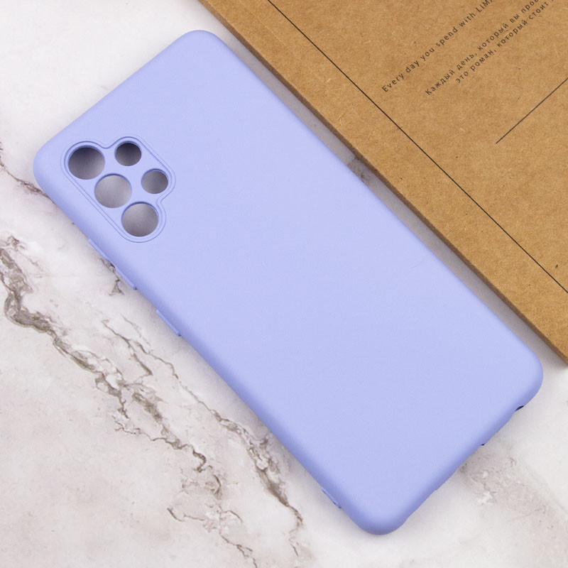 Чохол Silicone Cover Lakshmi Full Camera (A) на Samsung Galaxy A23 4G (Бузковий / Dasheen) в магазині vchehle.ua