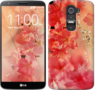 

Чохол Рожеві квіти на LG G2 324032