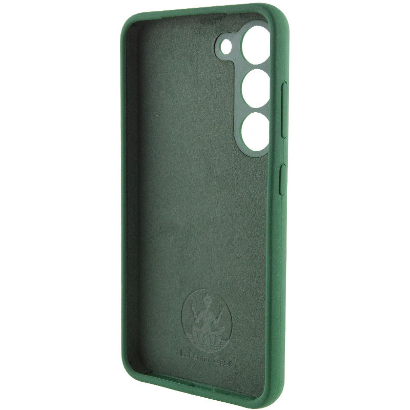 Чохол Silicone Cover Lakshmi Full Camera (AAA) на Samsung Galaxy S22 (Зелений / Cyprus Green) в магазині vchehle.ua