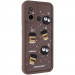 Чохол TPU Toys Case на Xiaomi Redmi 12C / Poco C55 (Brown / Always Happy)