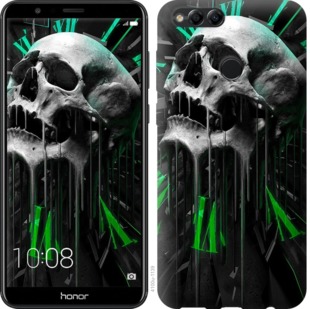 

Чехол Череп-часы для Huawei Honor 7X 658651
