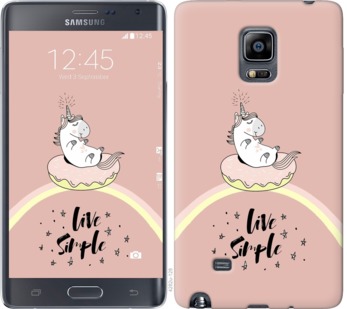 

Чехол Единорожка в пончике для Samsung Note Edge SM-N915 719180