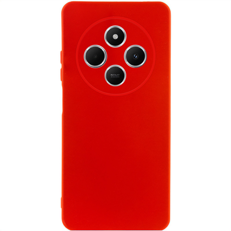 Чохол TPU GETMAN Liquid Silk на Xiaomi Redmi 14C / Poco C75 (Червоний / Red)