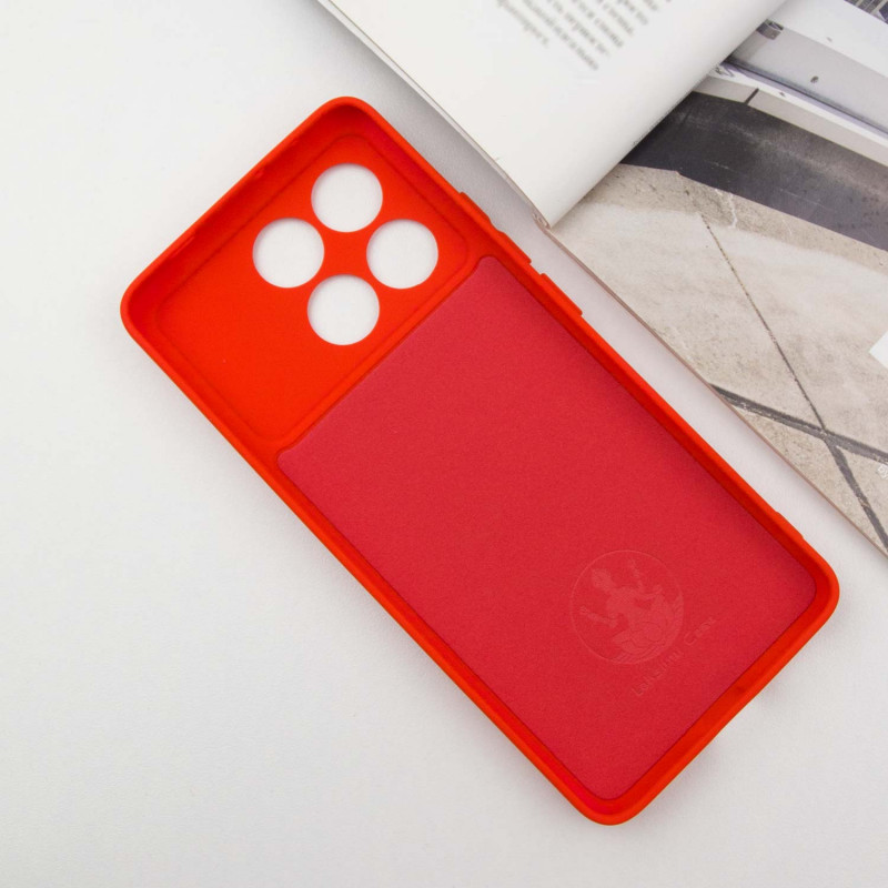 Фото Чехол Silicone Cover Lakshmi Full Camera (A) для Xiaomi Redmi Note 13 Pro 4G / Poco M6 Pro 4G (Красный / Red) в магазине vchehle.ua