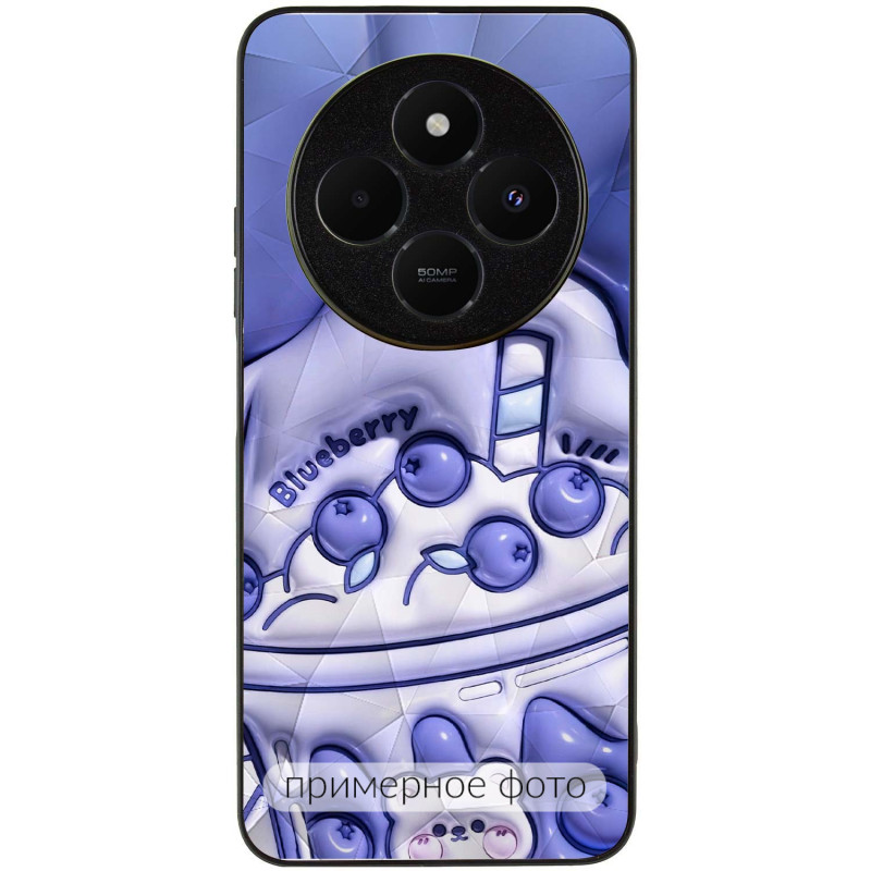 Фото TPU+PC чохол Prisma Fluffie на Xiaomi Redmi Note 13 4G (Blueberry) на vchehle.ua