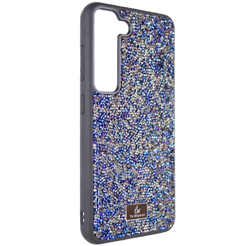 Фото TPU чехол Bling World Rock Diamond для Samsung Galaxy S23+ (Синий) на vchehle.ua