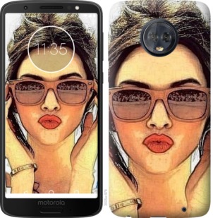 

Чохол Дiвчина_арт на Motorola Moto G6 Plus 764187