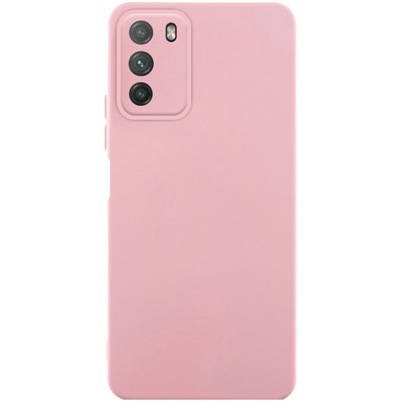 Чехол Silicone Cover Lakshmi Full Camera (AA) для Xiaomi Poco M3 (Розовый / Pink Sand)