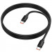Купити Дата кабель Hoco X115 Surpass Type-C to Type-C 240W (1m) (Black) на vchehle.ua