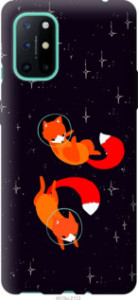 Чехол Лисички в космосе для OnePlus 8T