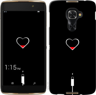

Чехол Подзарядка сердца для Alcatel Idol 4 Pro 923642