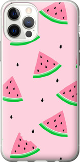 Чехол Розовый арбуз для iPhone 12