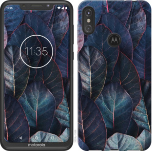 

Чехол Листья v3 для Motorola One Vision 781437