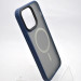 TPU+PC чохол Metal Buttons with Magnetic Safe на Apple iPhone 14 Pro Max (6.7") (Синій) в магазині vchehle.ua