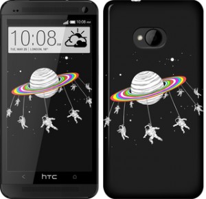 Чехол Лунная карусель для HTC One M7