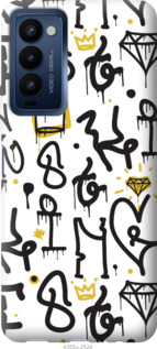 

Чохол Graffiti art на Tecno Camon 18p CH7n 1383460